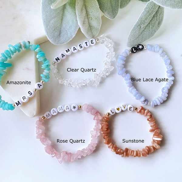 Karma Collection - Crystal Energy Personalised Bracelet