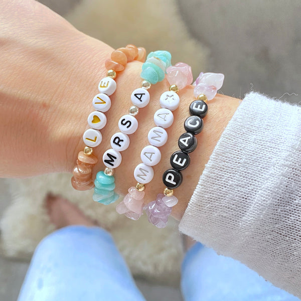 Karma Collection - Crystal Energy Personalised Bracelet