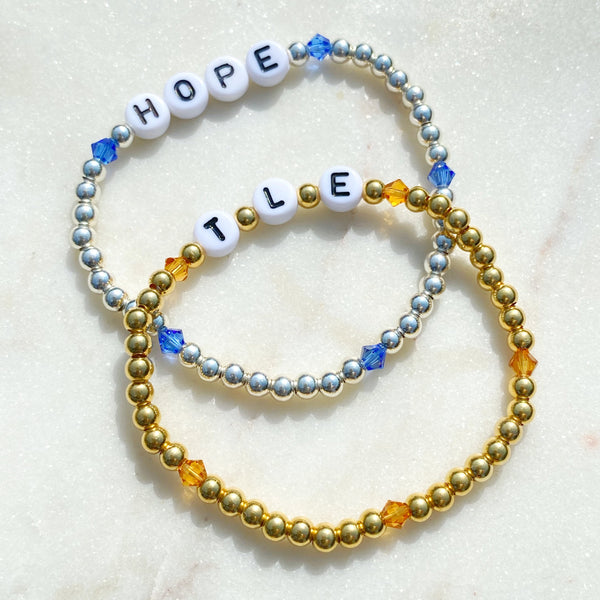 Personalised Midi Birthstone Bracelet