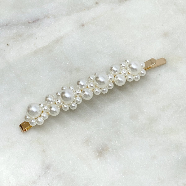 Pretty in Pearls Hair Slide