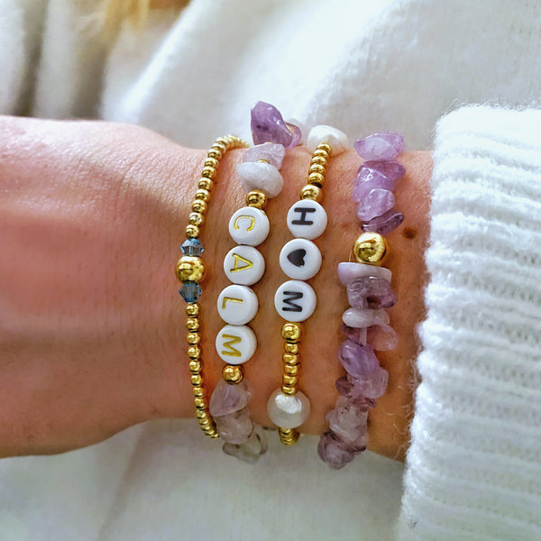 Birthstone Collection - 14k Gold Filled Swarovski Crystal Birthstone Bracelet