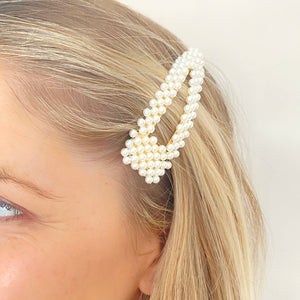 Large Pearl Hair Clip