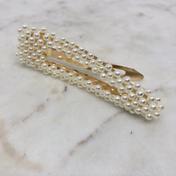 Large Pearl Hair Clip