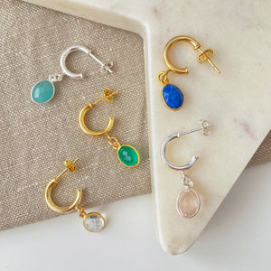 Karma Collection - Semi Precious Stone Earrings