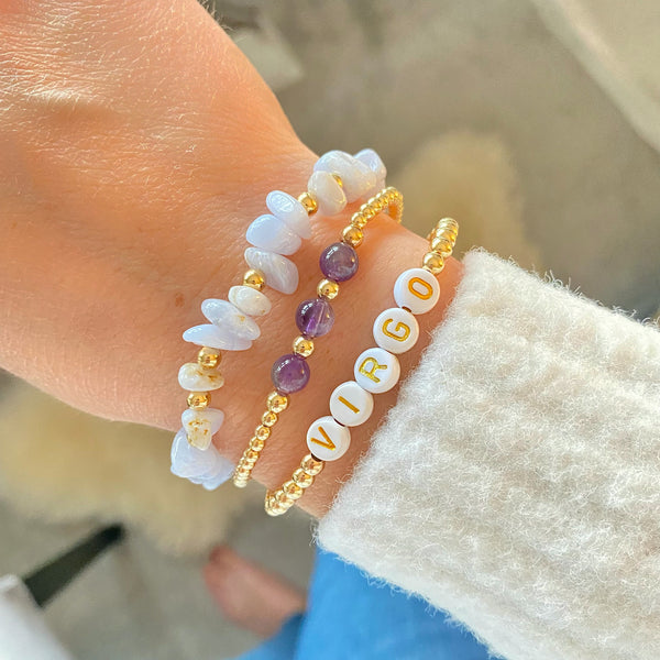 Power of Three Amethyst Bracelet